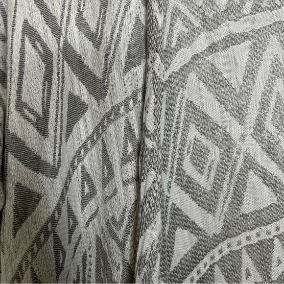 Anthropologie Geometric Open Front Knit Cardigan - Picture 3 of 6